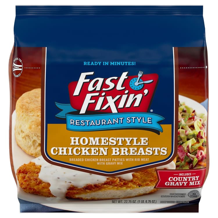 Fast Fixin Homestyle Chicken Breasts With Gravy