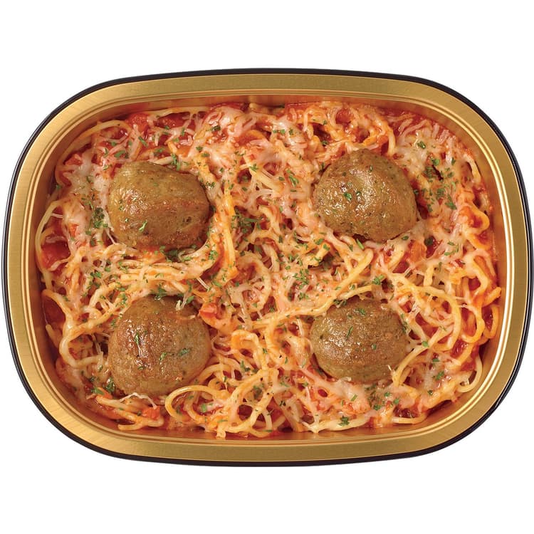 Meal Simple By H-E-B Spaghetti & Meatballs With Marinara Sauce