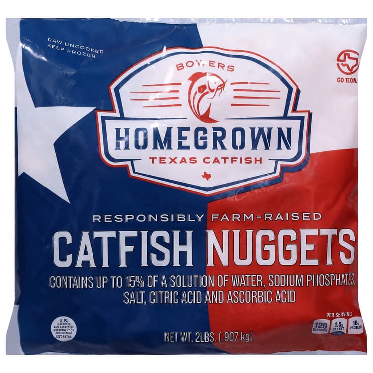 Bowers Homegrown  Texas Catfish Nuggets