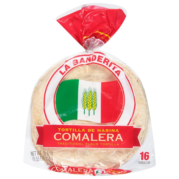La Banderita Comalera Flour Tortillas
