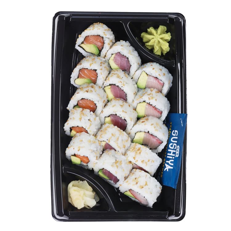 H-E-B Sushiya Ocean Trio Sushi Roll Combo