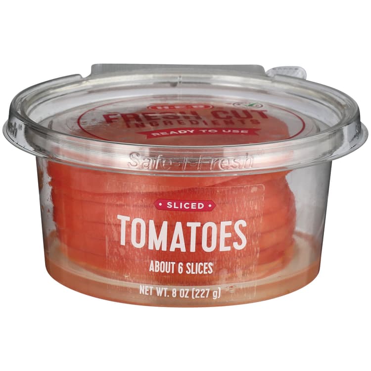H-E-B Fresh Sliced Tomatoes