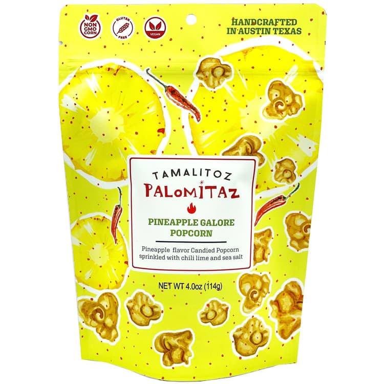 Sugarox Tamalitoz Palomitaz Pineapple Galore Popcorn