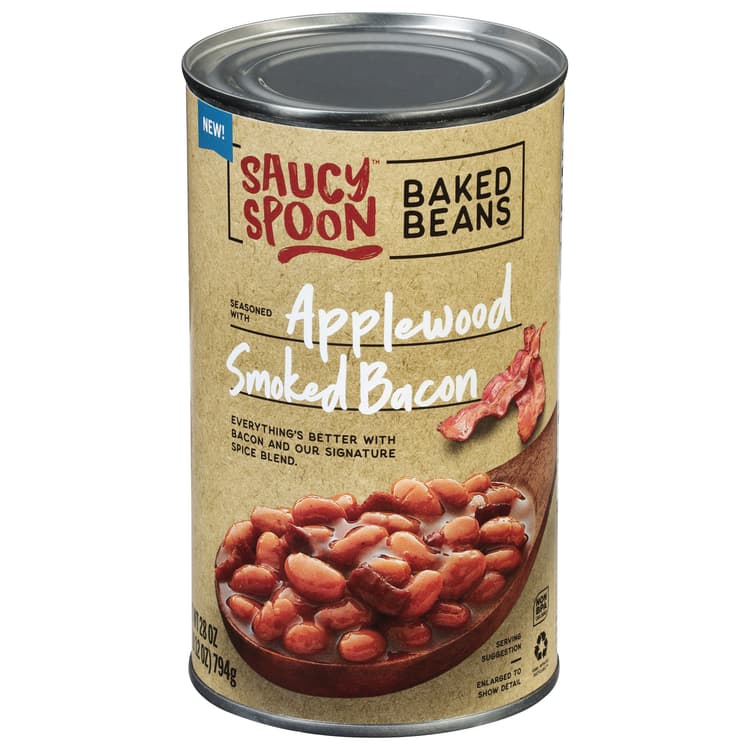 Saucy Spoon Baked Beans Applewood Smoked Bacon