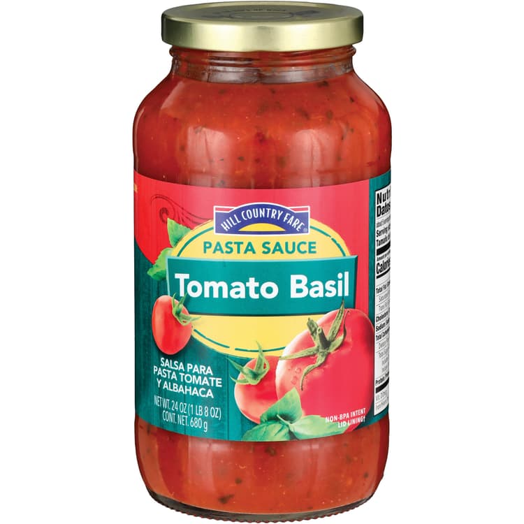Hill Country Fare Pasta Sauce - Tomato Basil