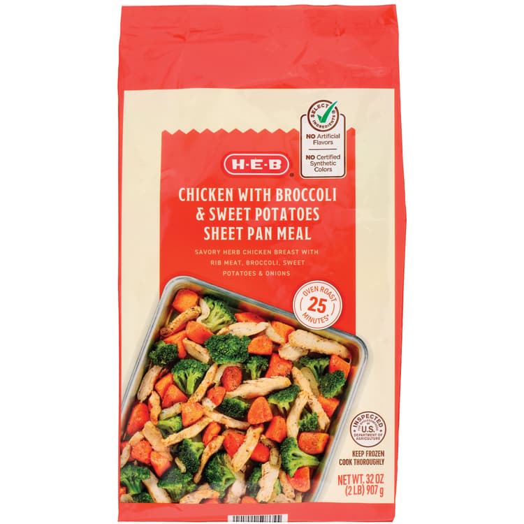 H-E-B  Sheet Pan Meal - Herb Chicken