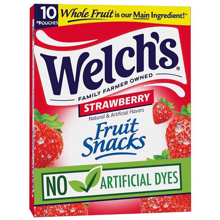 Welchs Strawberry Fruit Snacks