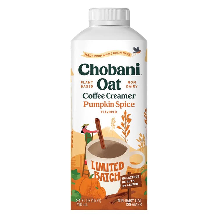 Chobani Limited Batch Pumpkin Spice Oat Coffee Creamer