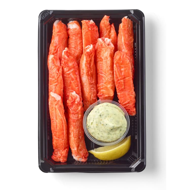 H-E-B Fish Market Imitation Snow Crab Legs & Butter
