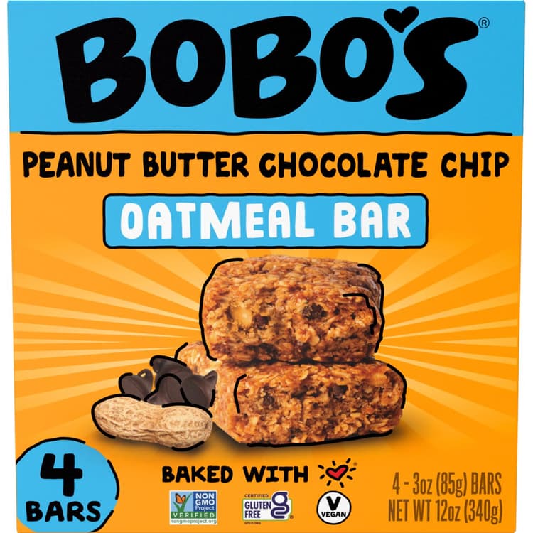 Bobo'S Peanut Butter Chocolate Chip Oat Bars