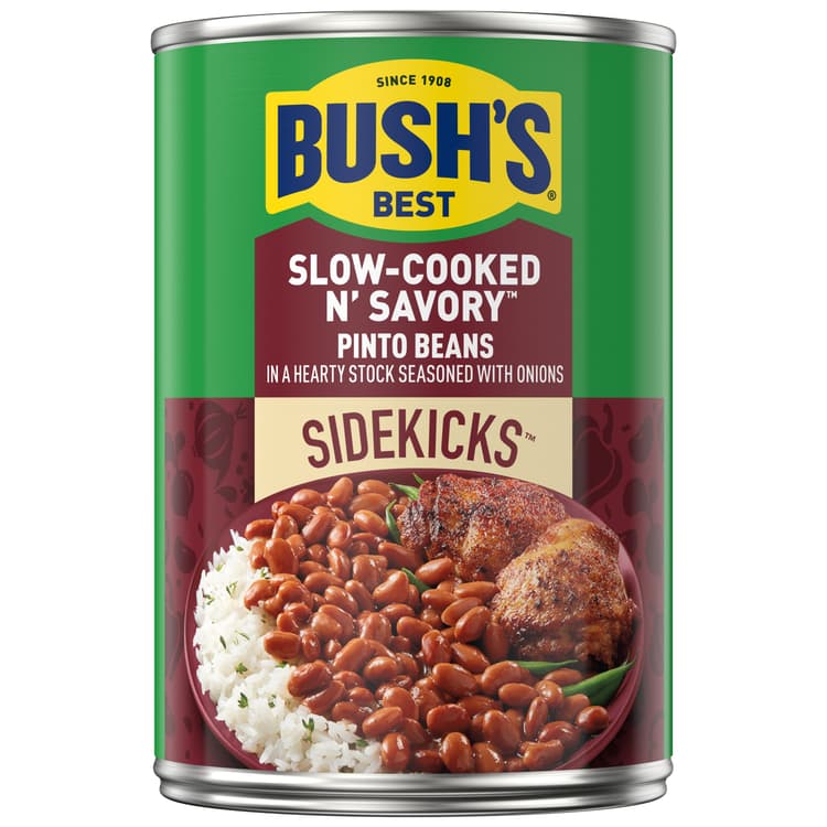 Bushs Sidekicks Slow-Cooked N Savory Beans