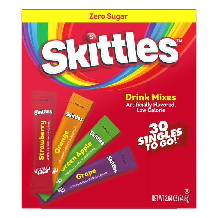 Skittles Singles To Go Candy Variety