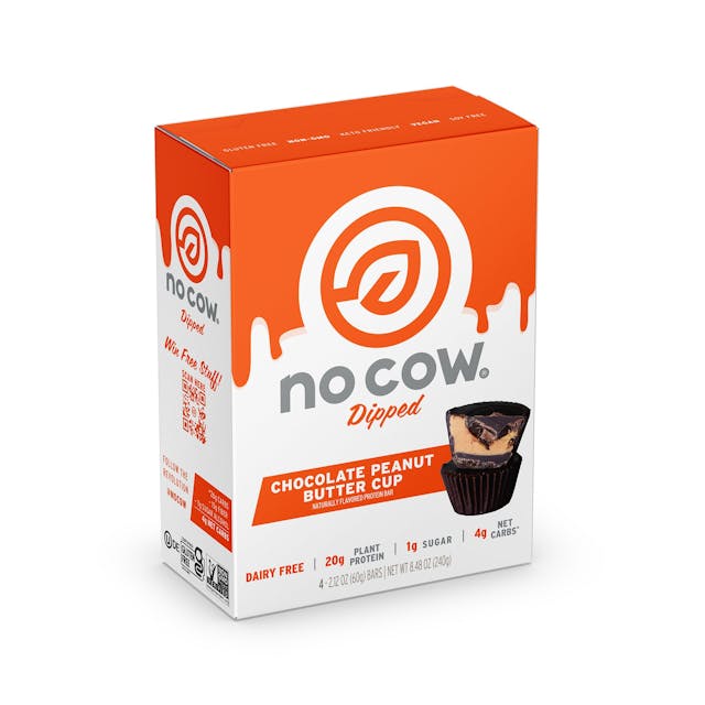 Is it Low FODMAP? No Cow Chocolate Peanut Butter Cup Protein Bar