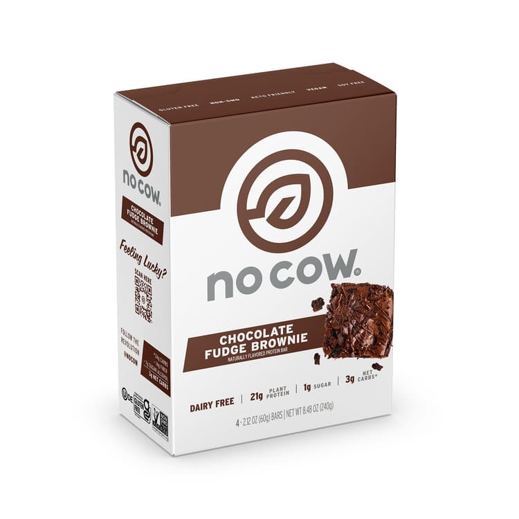 No Cow Protein Bars - Chocolate Fudge Brownie