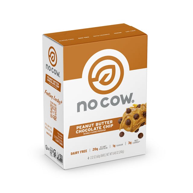 Is it Dairy Free? No Cow Protein Bars - Peanut Butter Chocolate Chip