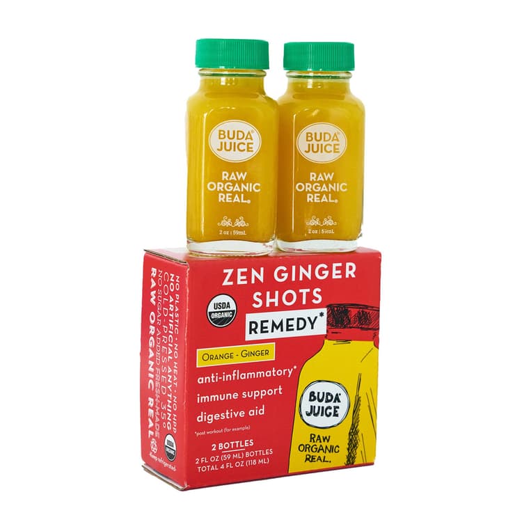 Buda Juice Organic Zen Orange Ginger Cold-Pressed Shots