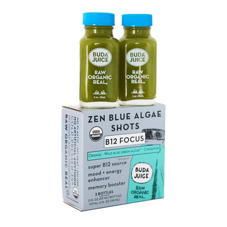 Buda Juice Organic Zen Blue Algae Cold-Pressed Shots