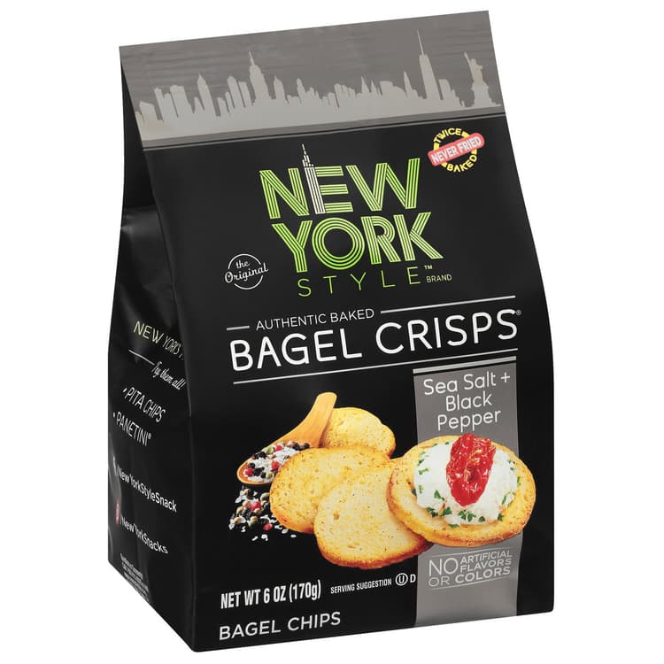 Ny Style Bagel Chip Cracked Pepper