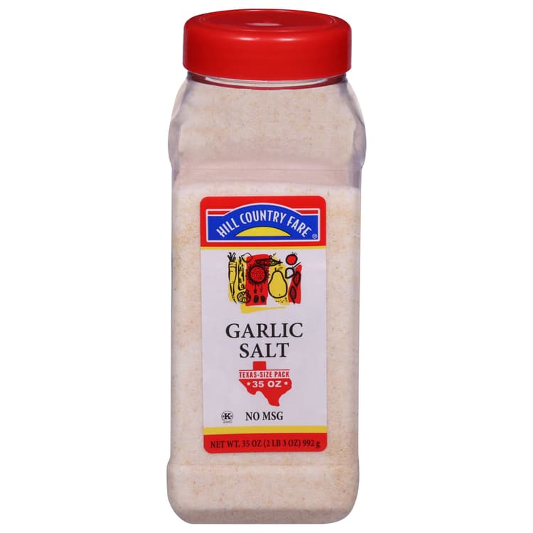 Hill Country Fare Garlic Salt – Texas-Size
