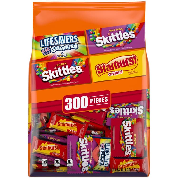 Life Savers Starburst Skittles Variety Pack Halloween Candy