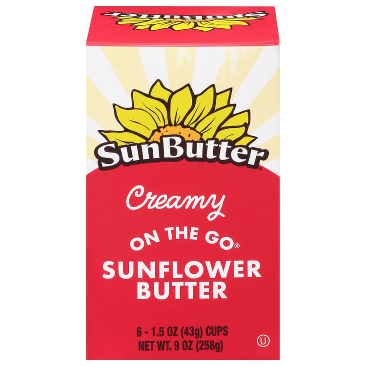 Sunbutter Creamy On The Go Sunflower Butter