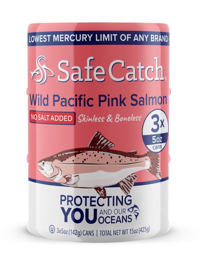 Safe Catch Skinless & Boneless Wild Pacific Pink Salmon - No Salt Added