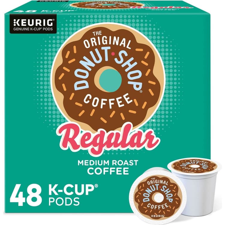 Donut Shop Regular Medium Roast Single Serve Coffee K-Cups Value