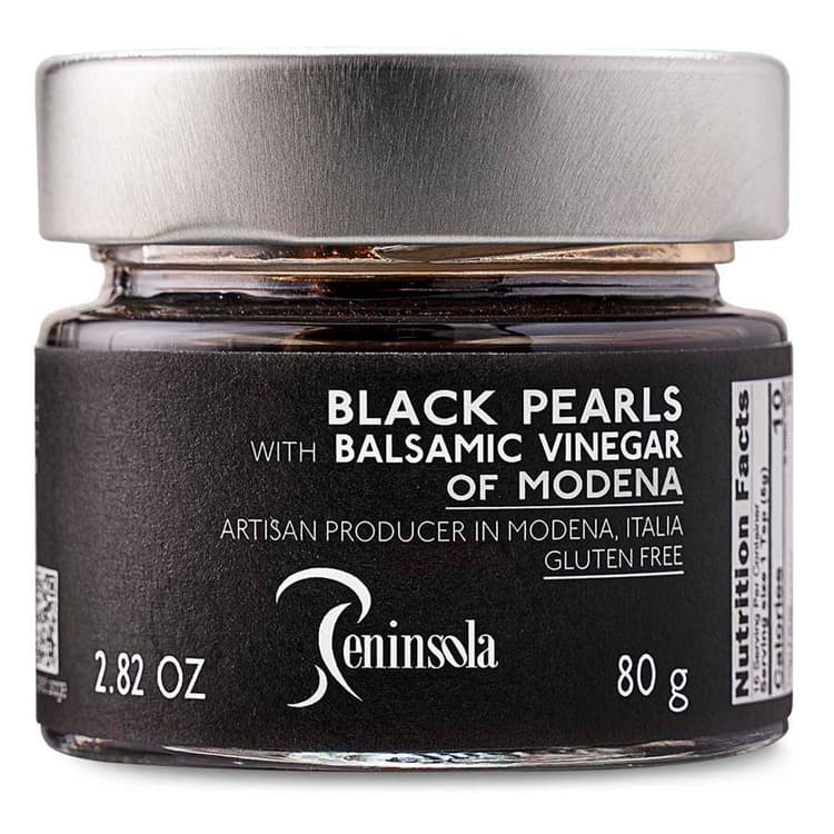 Peninsola Black Pearls With Balsamic Vinegar Of Modena