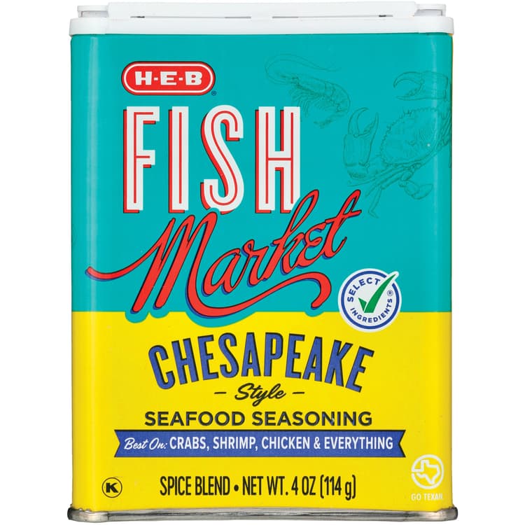 H-E-B Fish Market Chesapeake-Style Seafood Seasoning