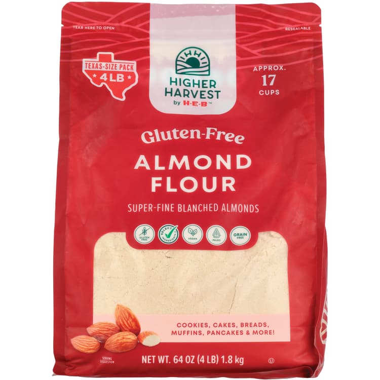 Higher Harvest By H-E-B Gluten-Free Almond Flour – Texas-Size