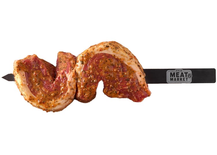 H-E-B Meat Market Marinated Beef Picanha Steaks Skewer - Southwest Style