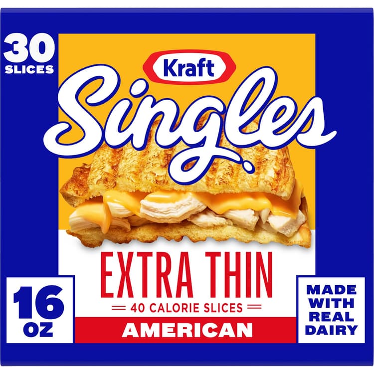 Kraft Singles Processed American Cheese