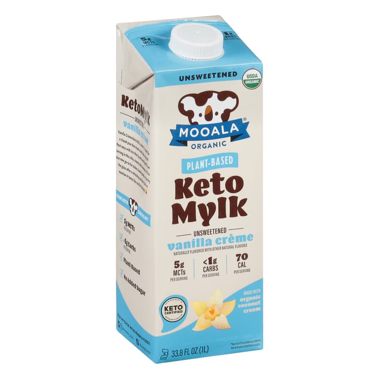 Mooala Organic Unsweetened Vanilla Creme Keto Mylk