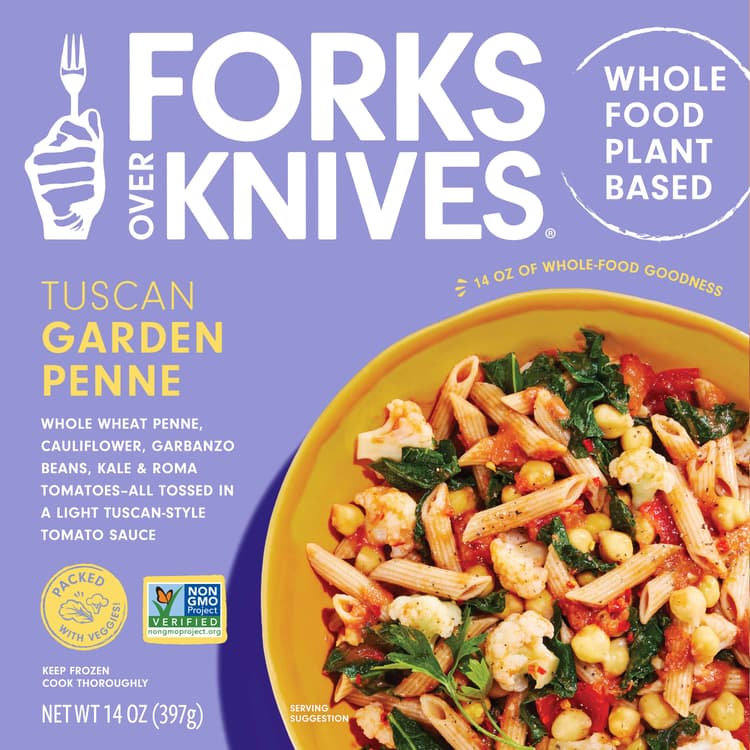 Forks Over Knives Tuscan Garden Penne