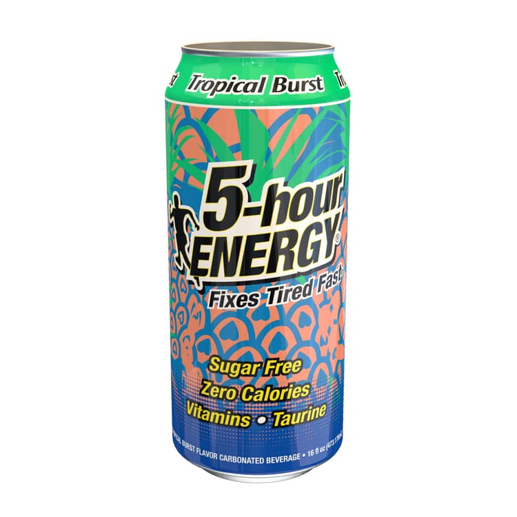 5-Hour Energy Carbonated Beverage, Extra Strength, Tropical Burst Flavor