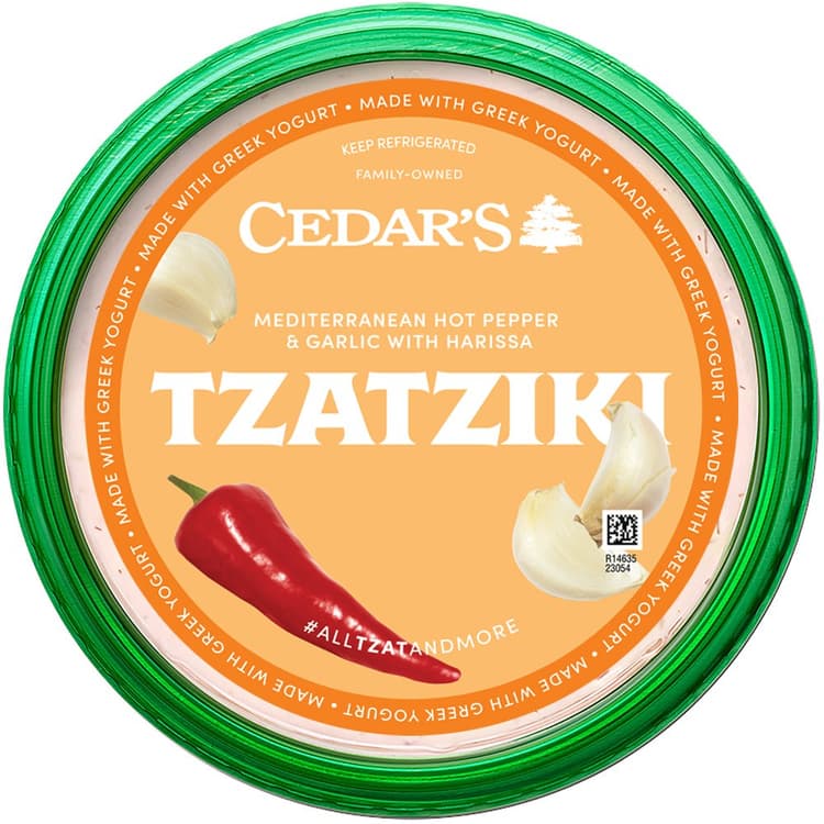 Cedars Mediterranean Hot Pepper Tzatziki