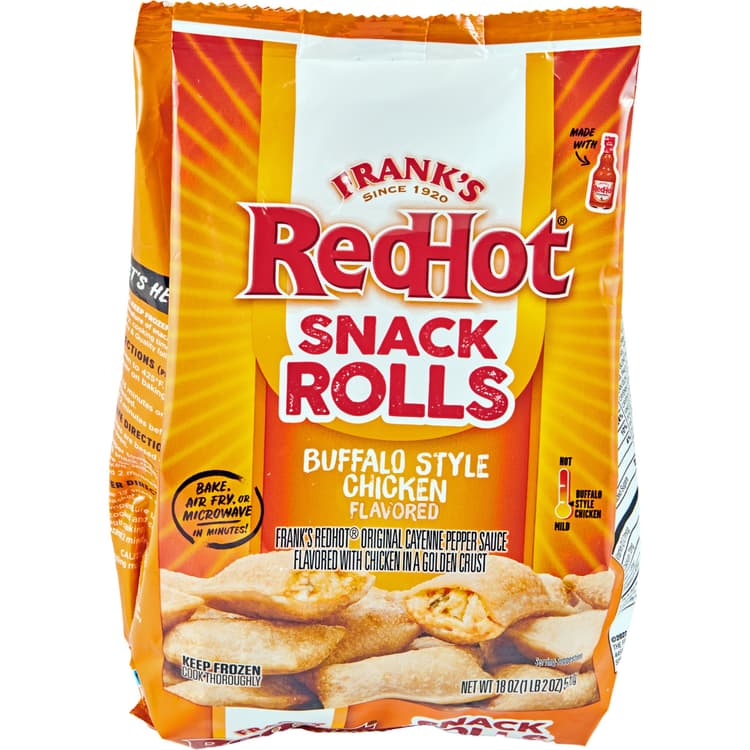 Frank'S Redhot Buffalo Style Chicken Flavored Snack Rolls