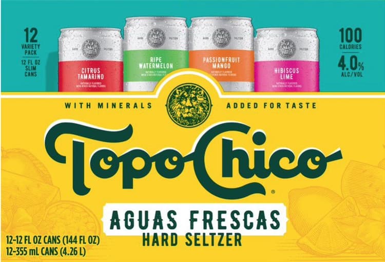 Topo Chico Aguas Frescas Hard Seltzer Variety