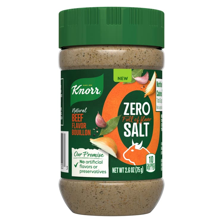 Knorr Zero Salt Beef Flavor Bouillon