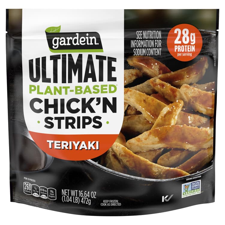 Gardein Ultimate Ultimate Plant-Based Teriyaki Chick'N Strips