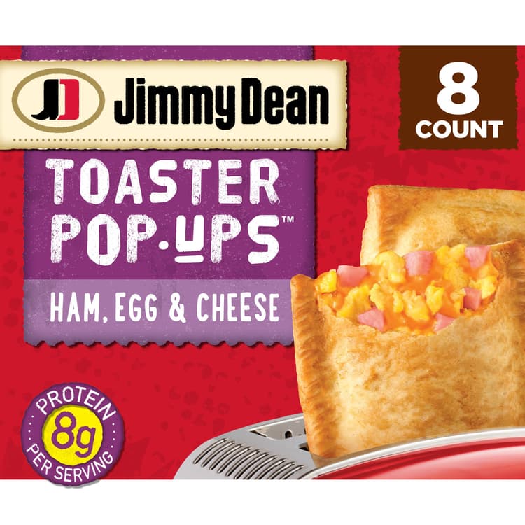 Jimmy Dean Toaster Pop Up'S Ham Egg & Cheese