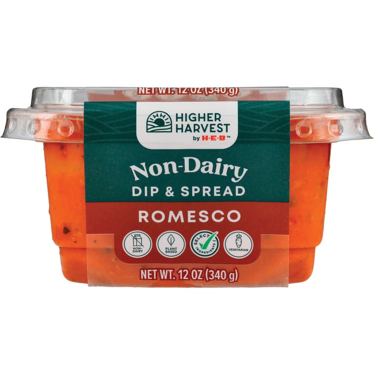 Higher Harvest By H-E-B Non-Dairy Dip & Spread Romesco