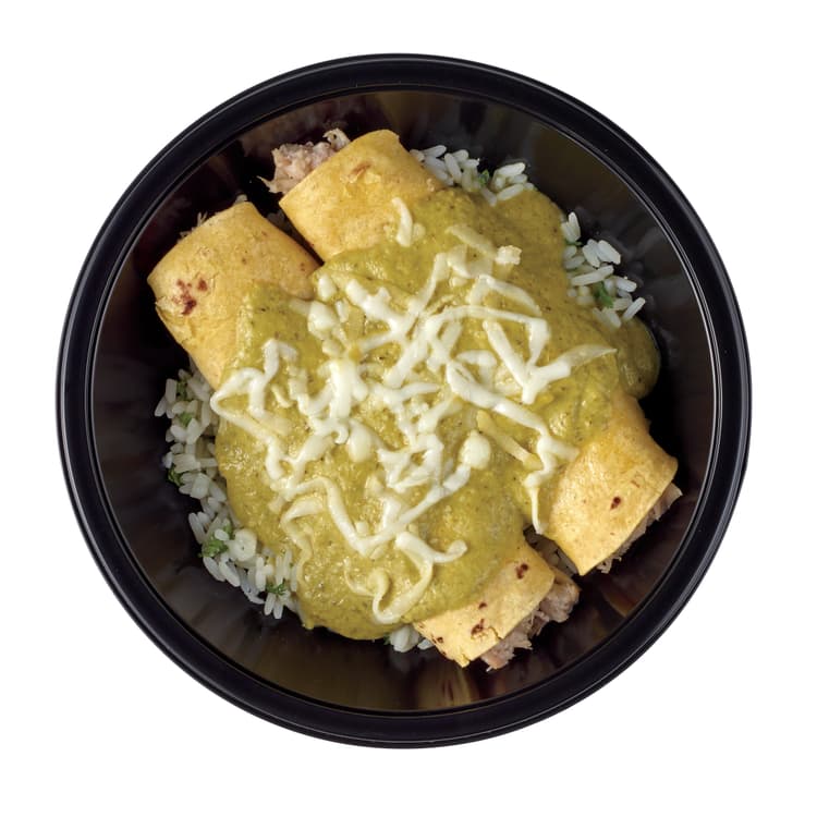 Meal Simple By H-E-B Poblano Chicken Enchiladas Bowl
