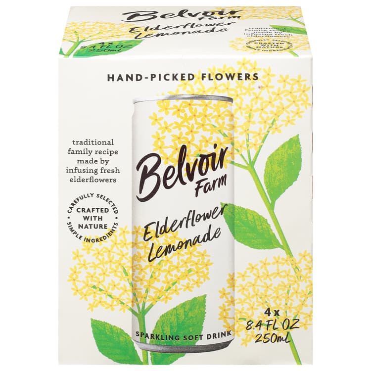 Belvoir Farm Elderflower Sparkling Lemonade