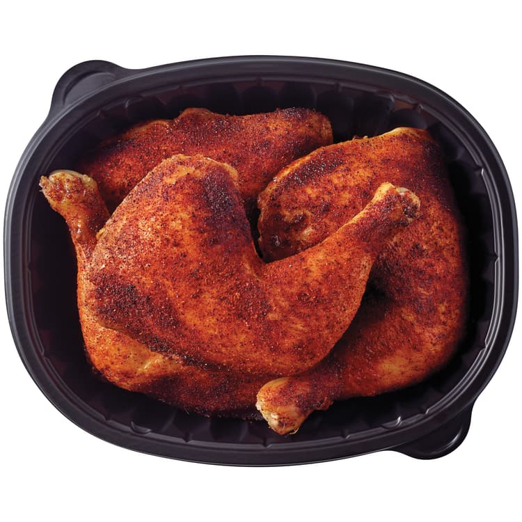 Meal Simple By H-E-B Chicken Leg Quarters – Mesquite Bbq (Sold Hot