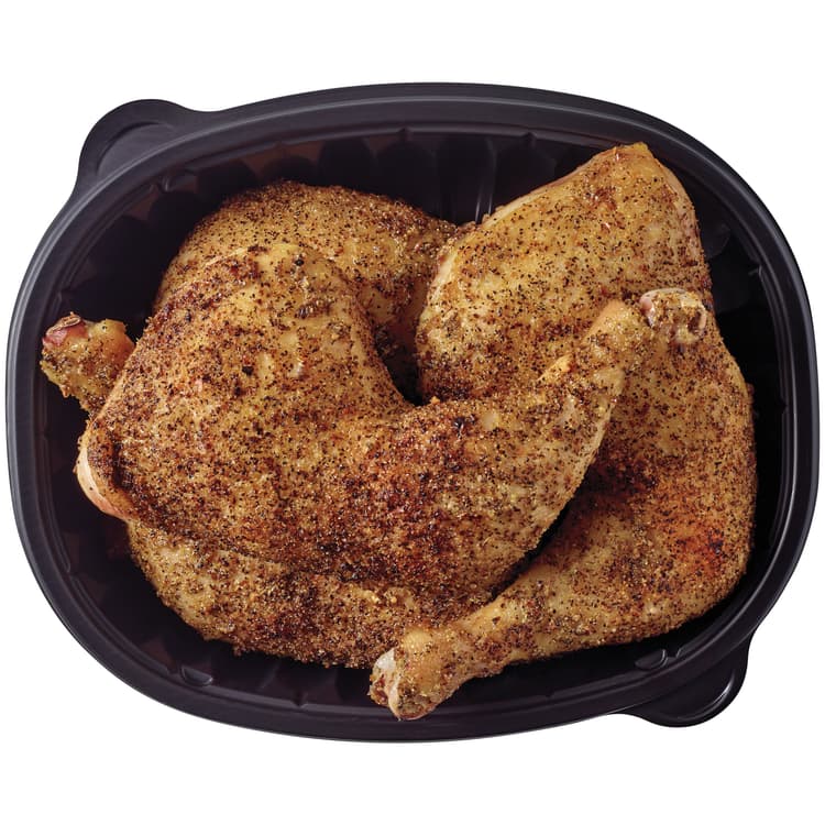 Meal Simple By H-E-B Chicken Leg Quarters – Lemon Pepper (Sold Hot