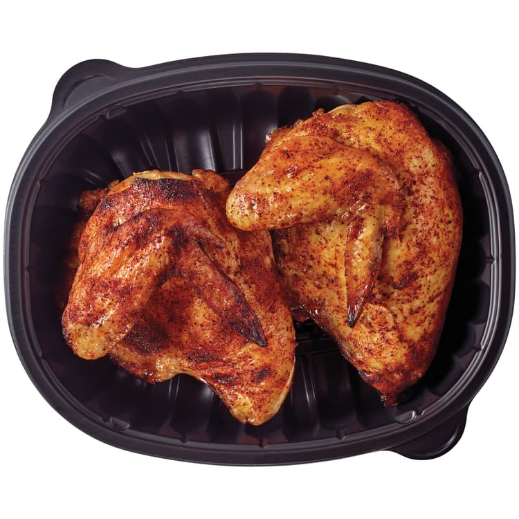 Meal Simple By H-E-B Chicken Breast Quarters – Mesquite Bbq (Sold Hot
