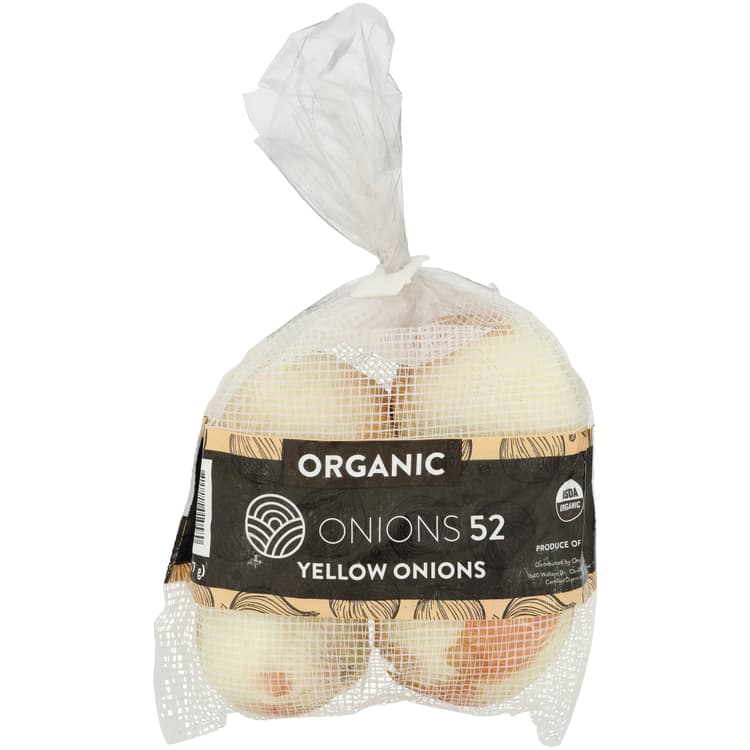 Fresh Organic Yellow Onions