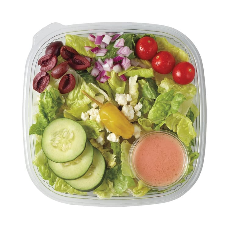 Meal Simple By H-E-B Greek Side Salad With Red Wine Vinaigrette