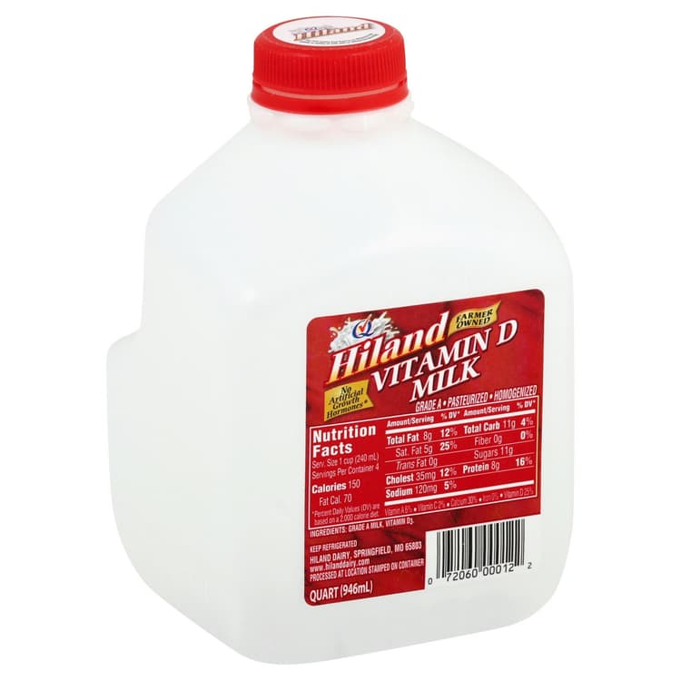 Hiland Vitamin D Homogenized Milk
